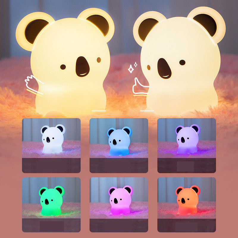 Koala Silicone Night Light Eye Protection Sleep Idea