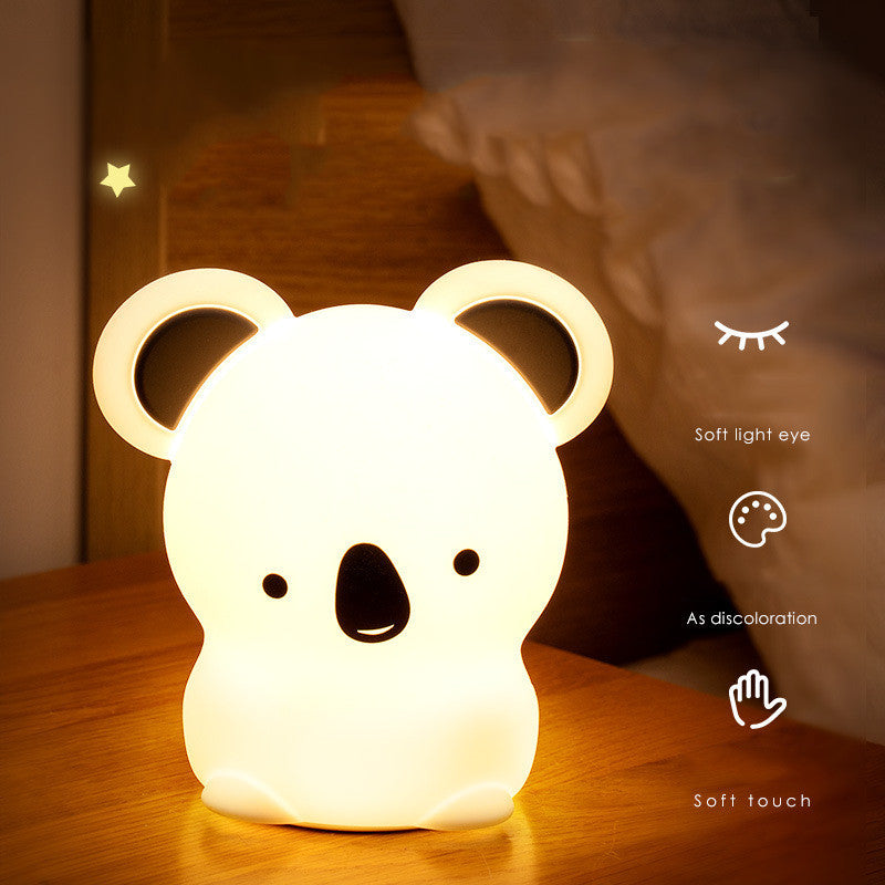Koala Silicone Night Light Eye Protection Sleep Idea