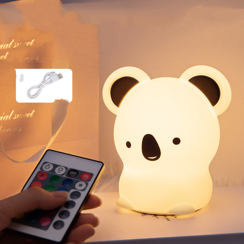 Koala Silicone Night Light Eye Protection Sleep Idea
