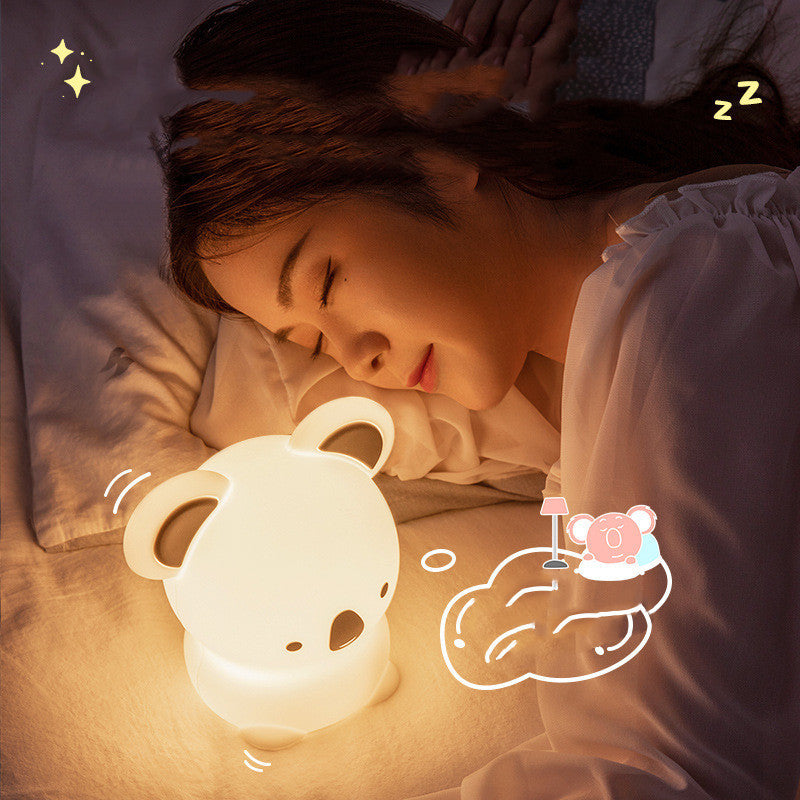 Koala Silicone Night Light Eye Protection Sleep Idea